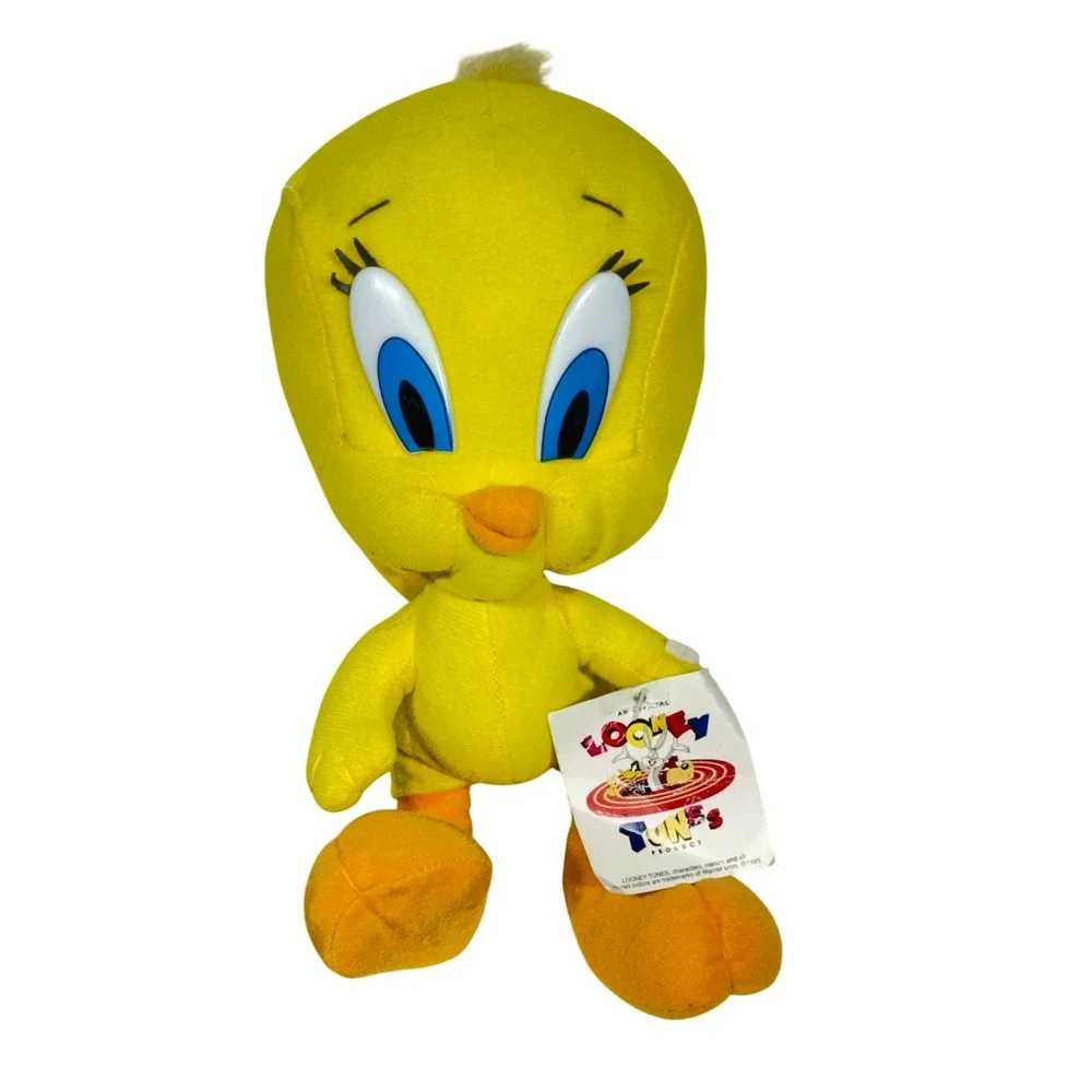 Vtg 1996 Looney Tunes Tweety‎ Bird Ace Novelty Plush Original Discovery Zone Tag